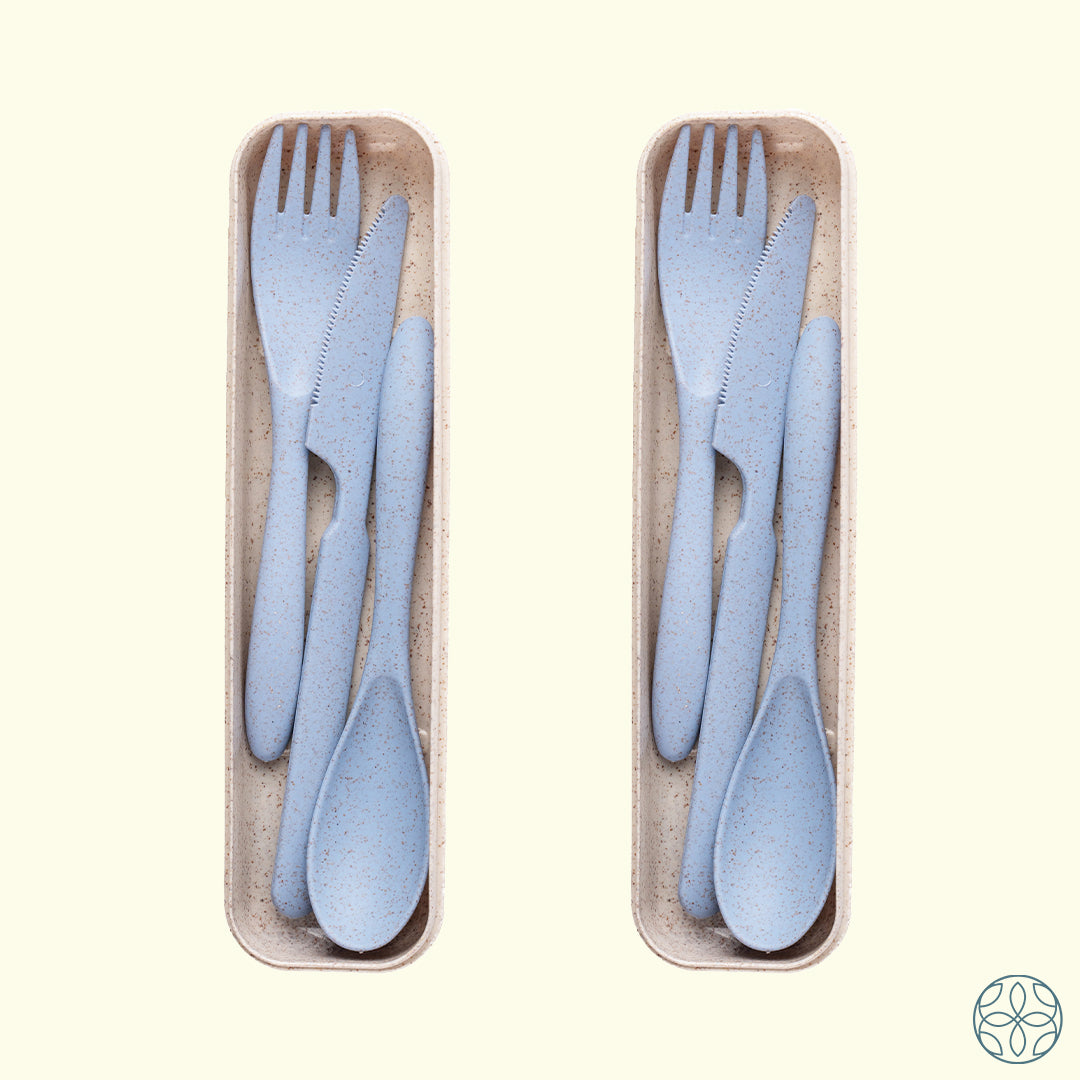 Irida Naturals Wheat Straw Cutlery