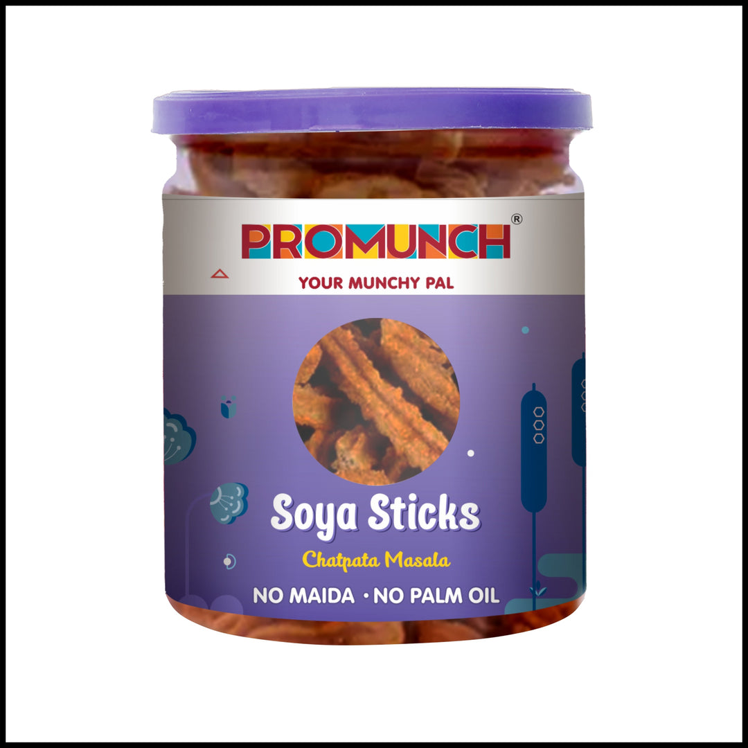 PROMUNCH Soya Sticks - Chatpata Masala ( 100g Each)