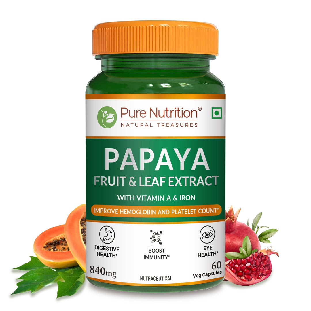 Papaya Leaf and Fruit  Extract Tablets – Boost Immunity & Platelet Count Naturally