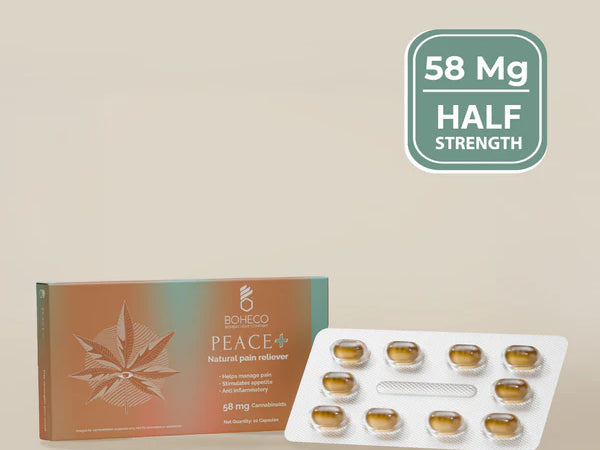 Boheco PEACE ✚ Capsules Natural Pain Reliever