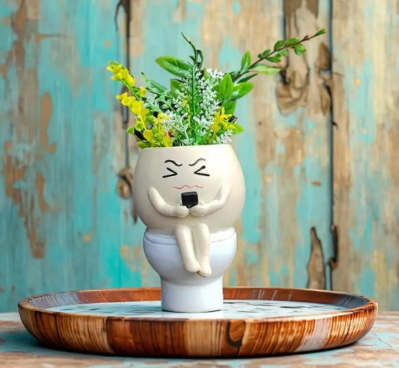 Pee-Wee Garden Seat Planter – Quirky Garden & Home Décor | ArteCasa - https://artecasa.in/