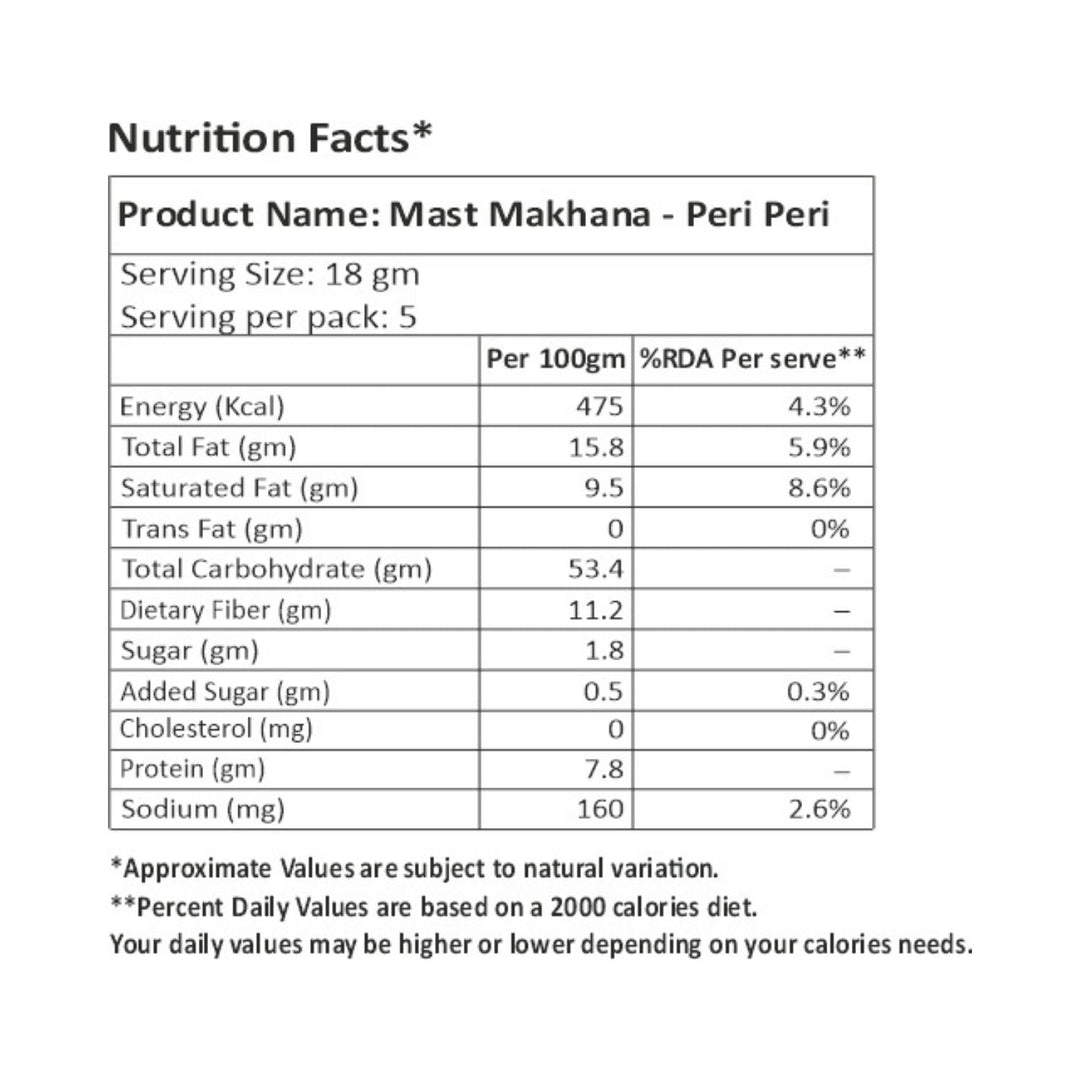 Mast Makhana Peri Peri 90 g