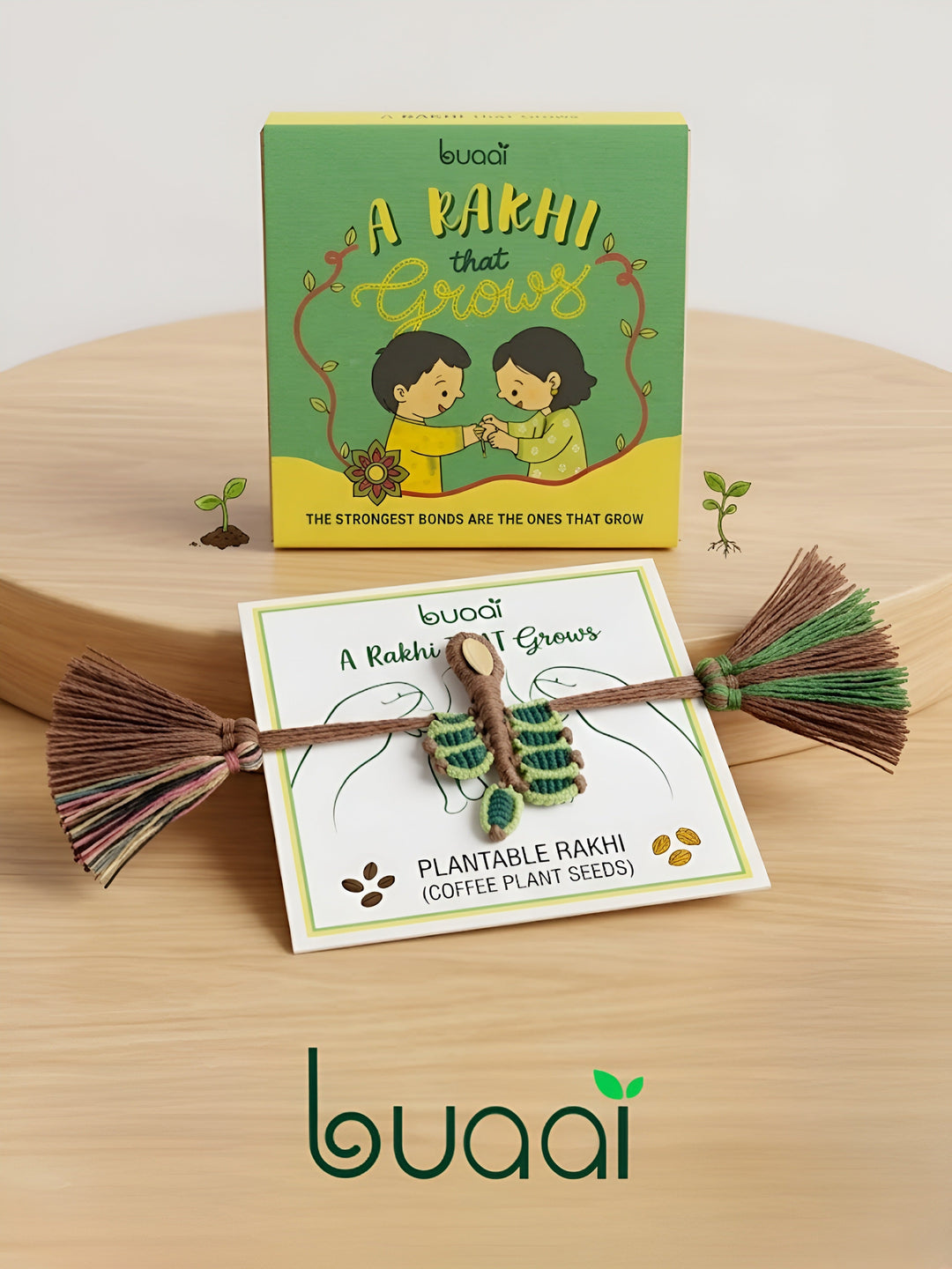 Tree Plantable Rakhi Grow Kit