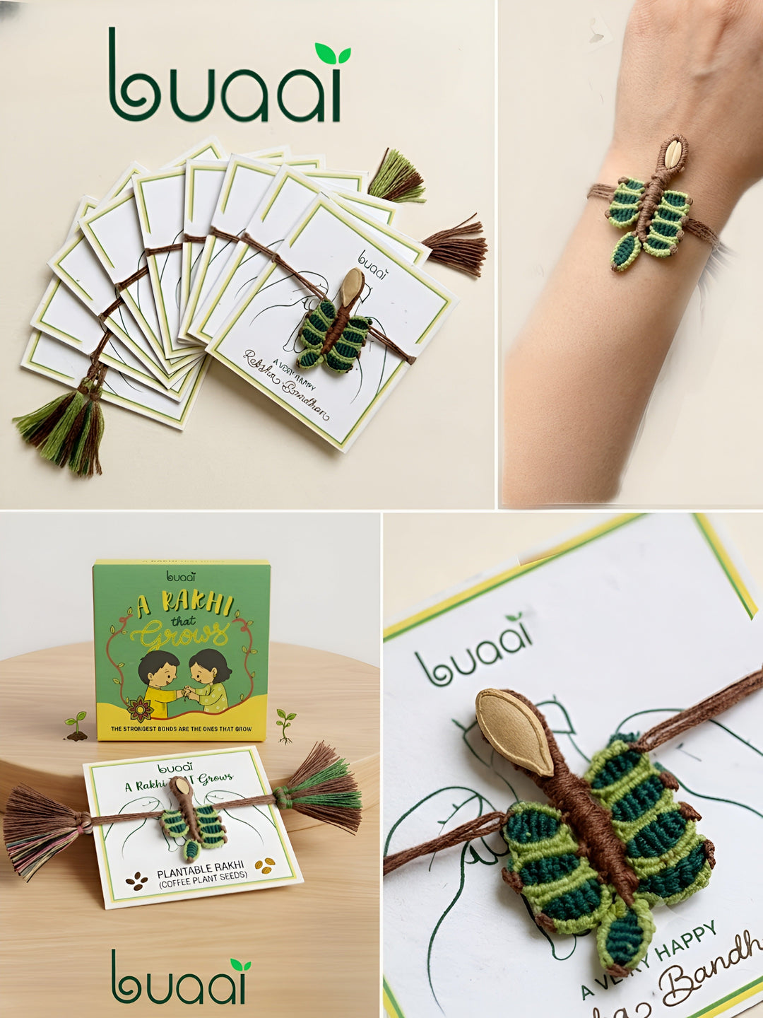 Tree Plantable Rakhi Grow Kit