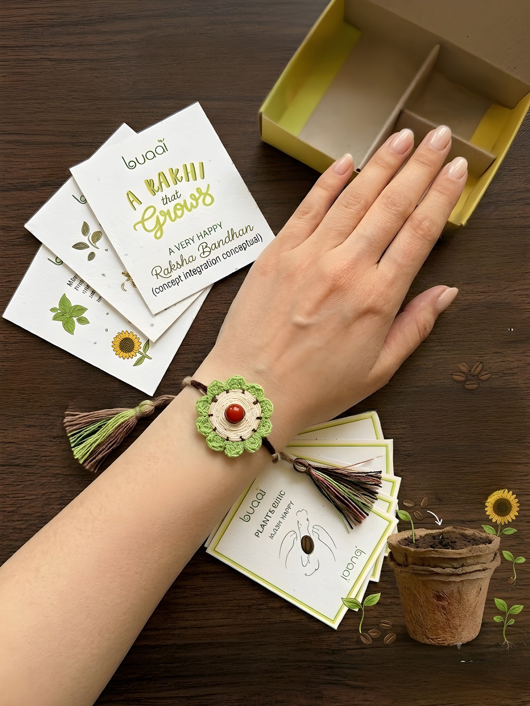 Plantable Rakhi - Set of 5