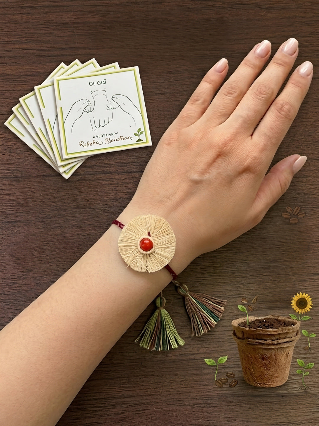 Bloom Plantable Rakhi Grow Kit