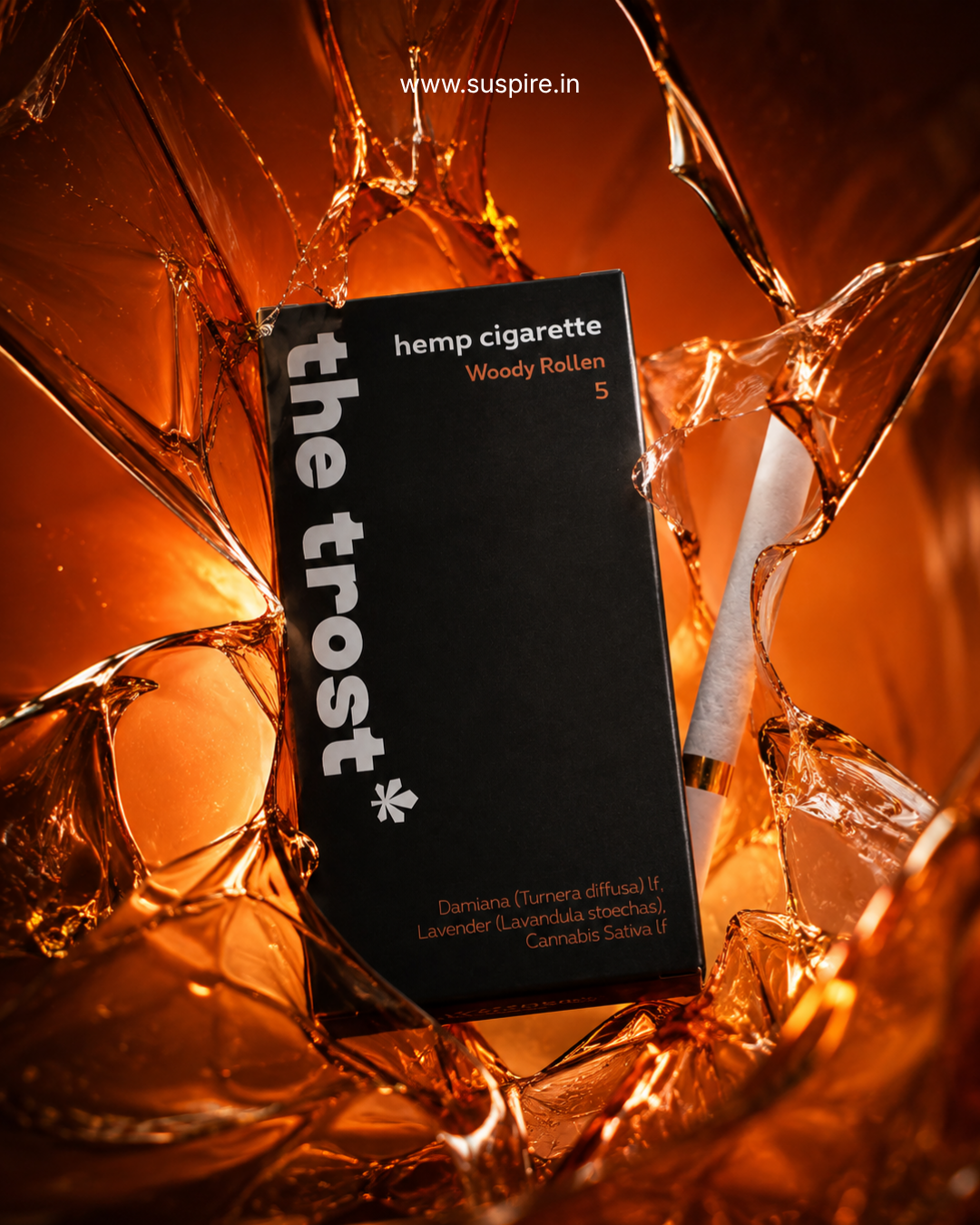 The Trost Rollens Hemp Herbal Cigarettes - Woody Rollen