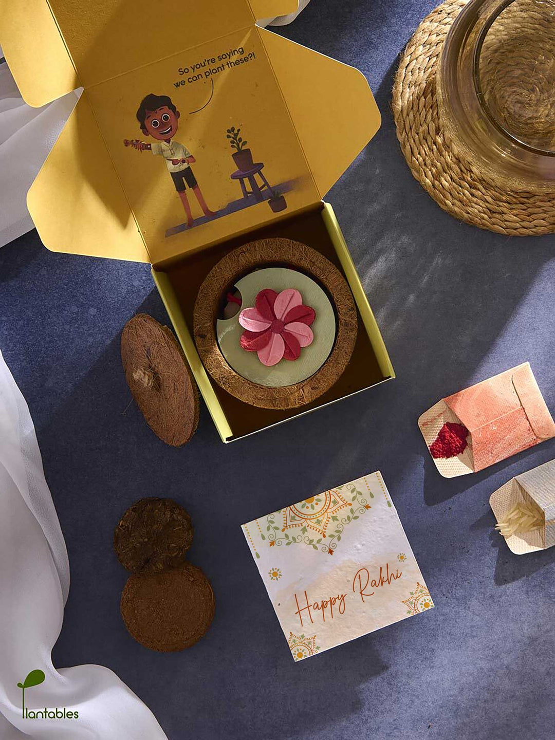 Plantables Pinwheel Rakhi Planting Kit