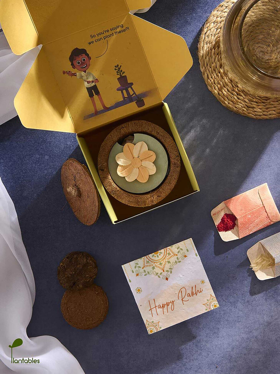 Plantables Pinwheel Rakhi Planting Kit