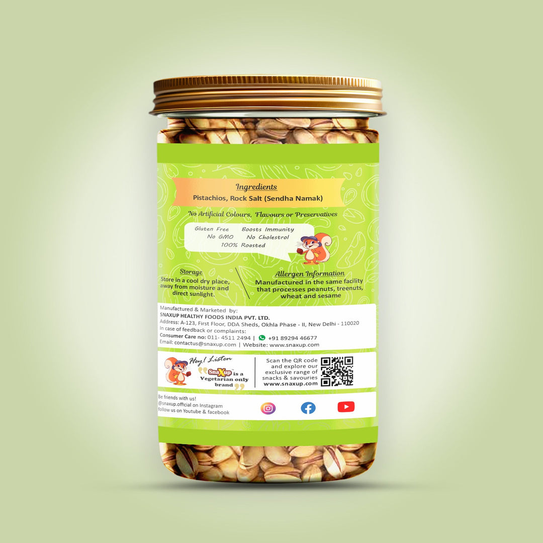 Premium California Roasted Salted Pistachios 500 g