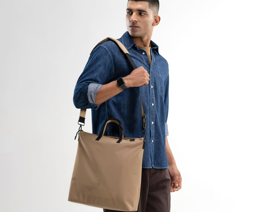 Pivot Top Handle Tote(Basalt,Coral,Lagoon,Sand,Seagrass)