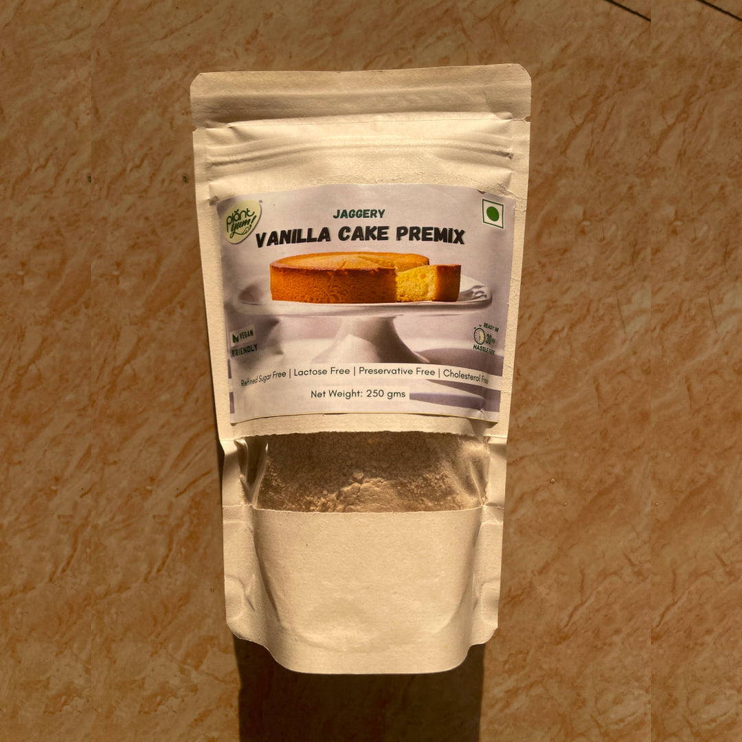Vanilla Cake Premix | Whole Wheat & Jaggery