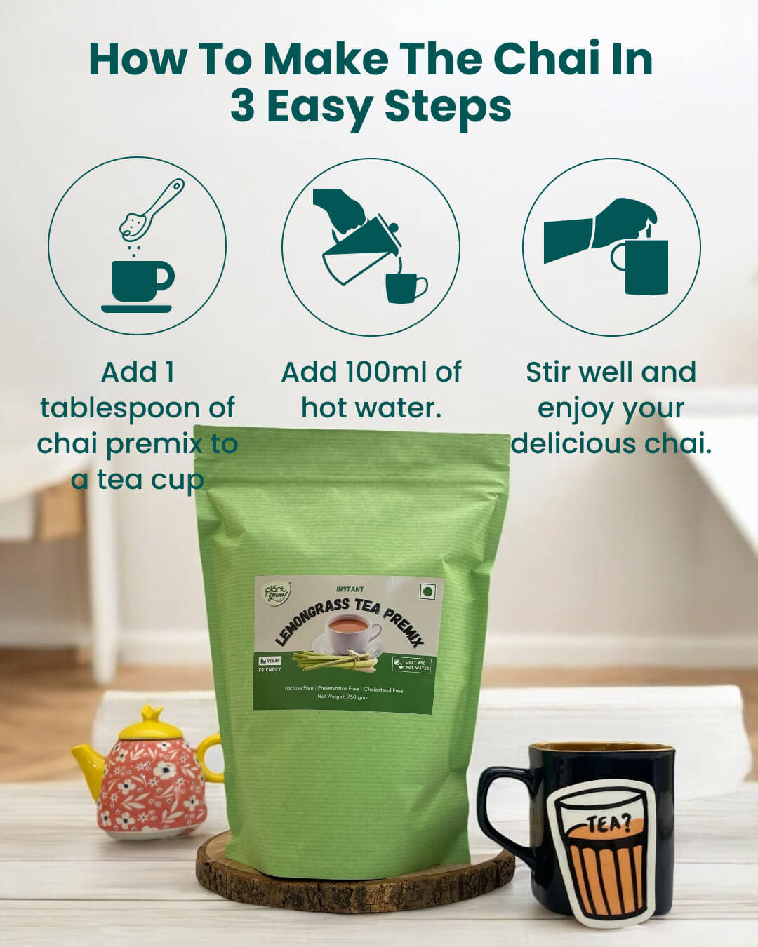 Lemongrass Tea Premix - 750gm