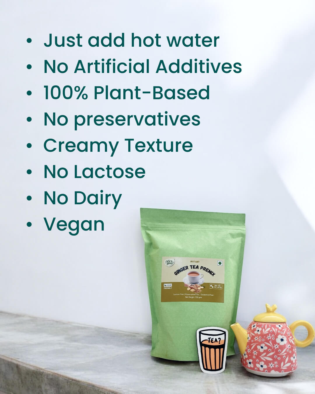 Ginger Tea Premix - 750gm