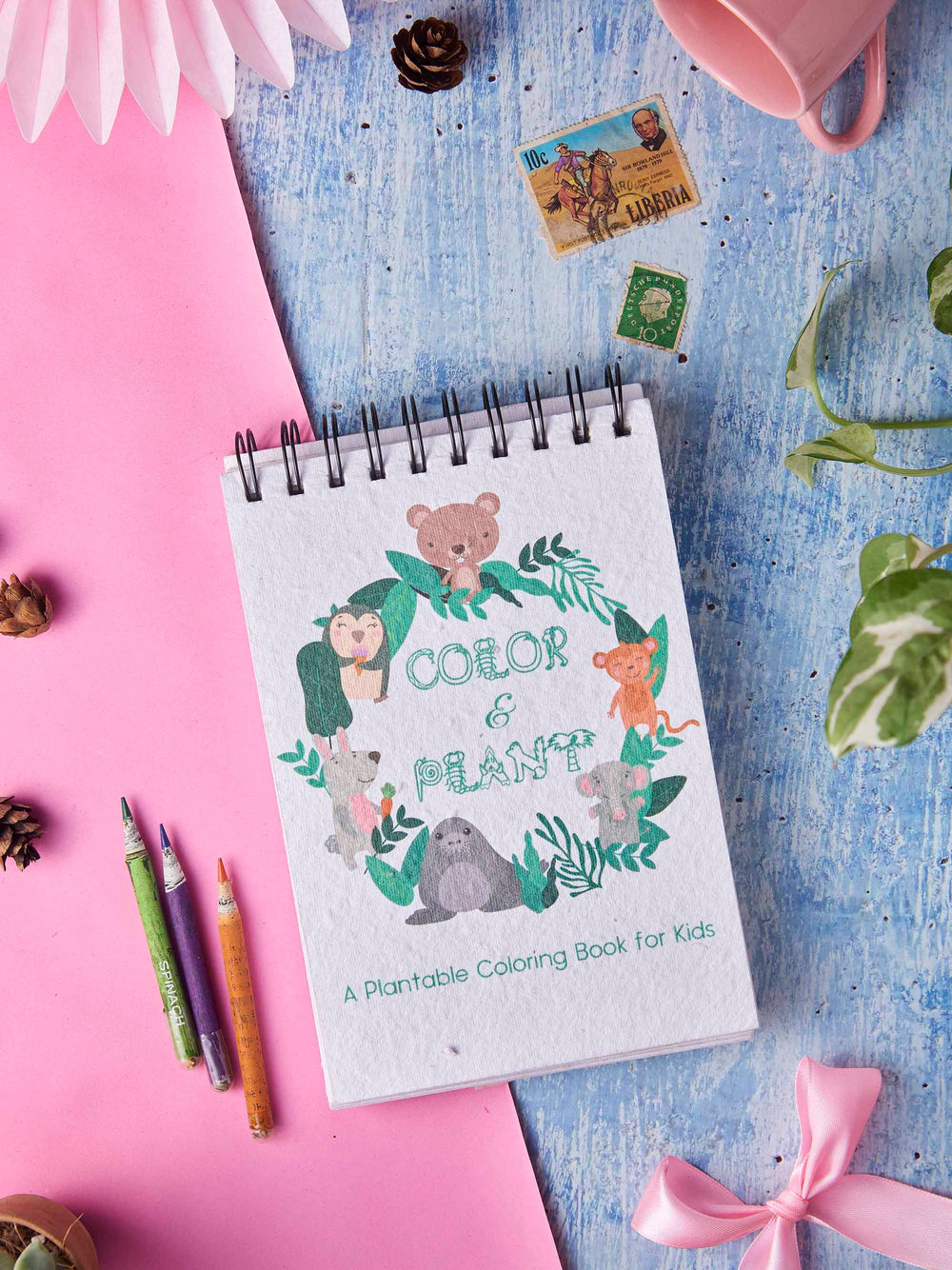 Plantables Kids Coloring Book