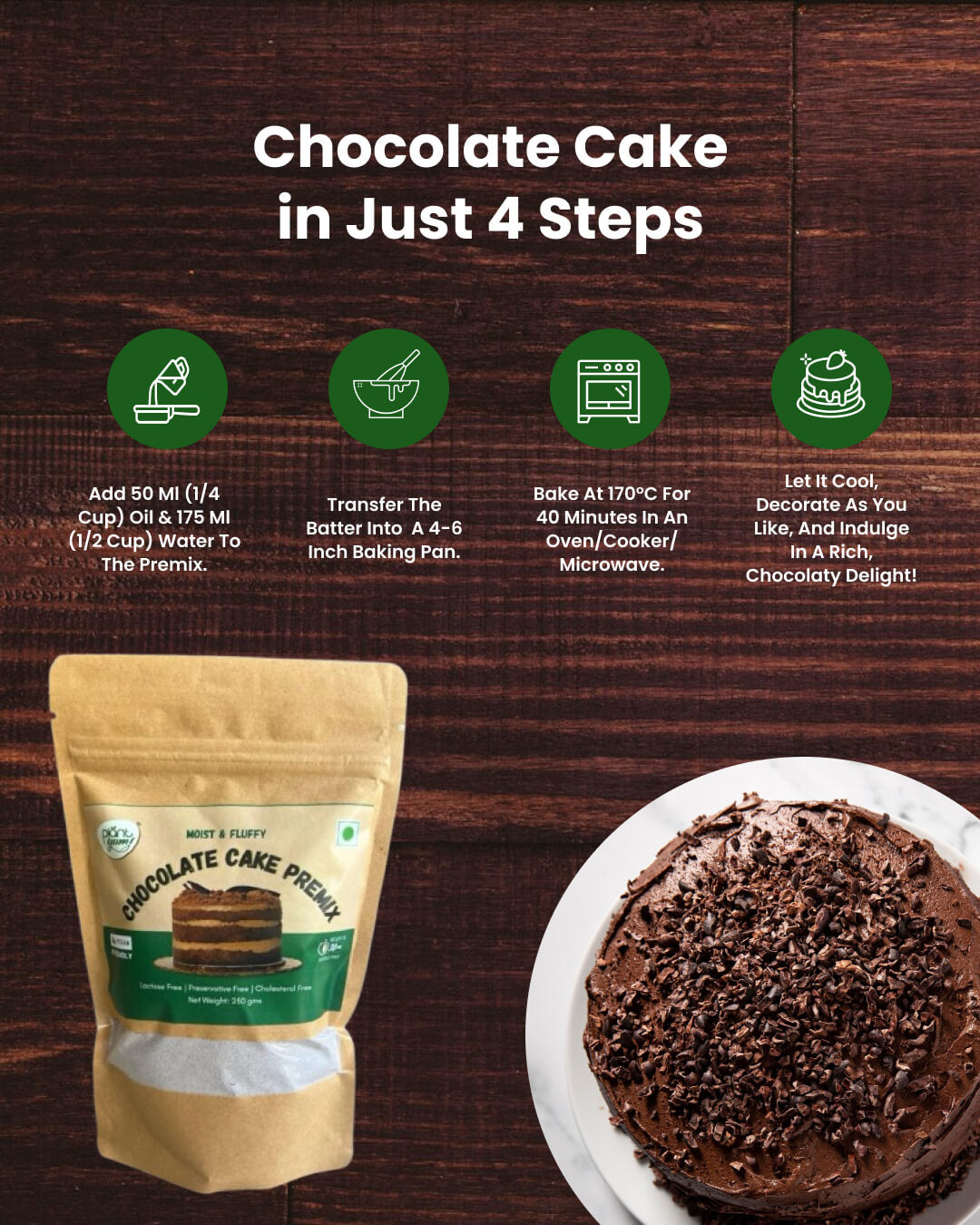 Chocolate Cake Premix (250g)