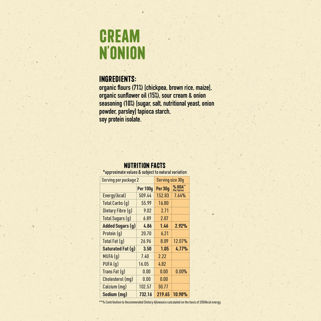 NOURISH ORGANICS Variety Protein Puffs - Pack of 5 (60G)