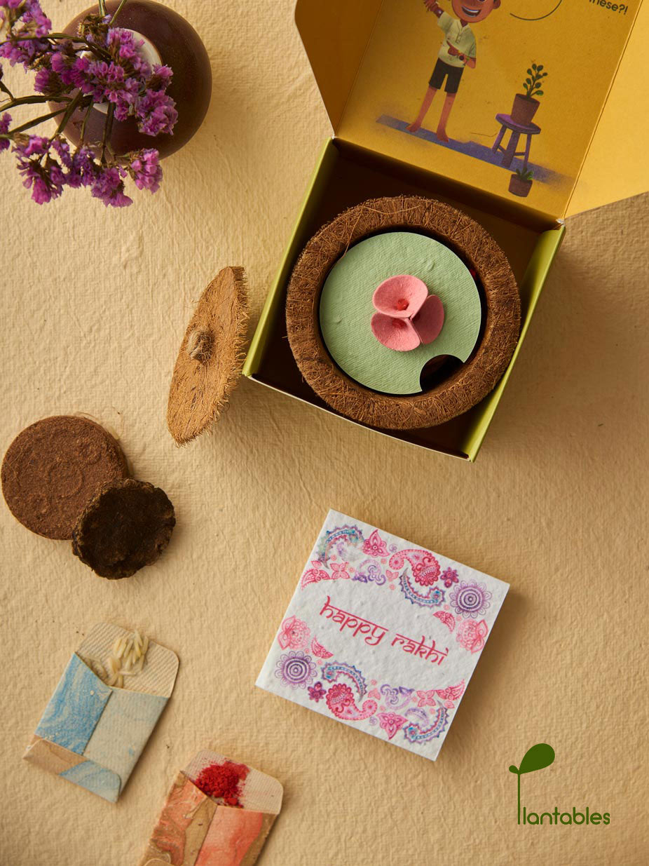 Plantables Pretty Pansy Rakhi Planting Kit