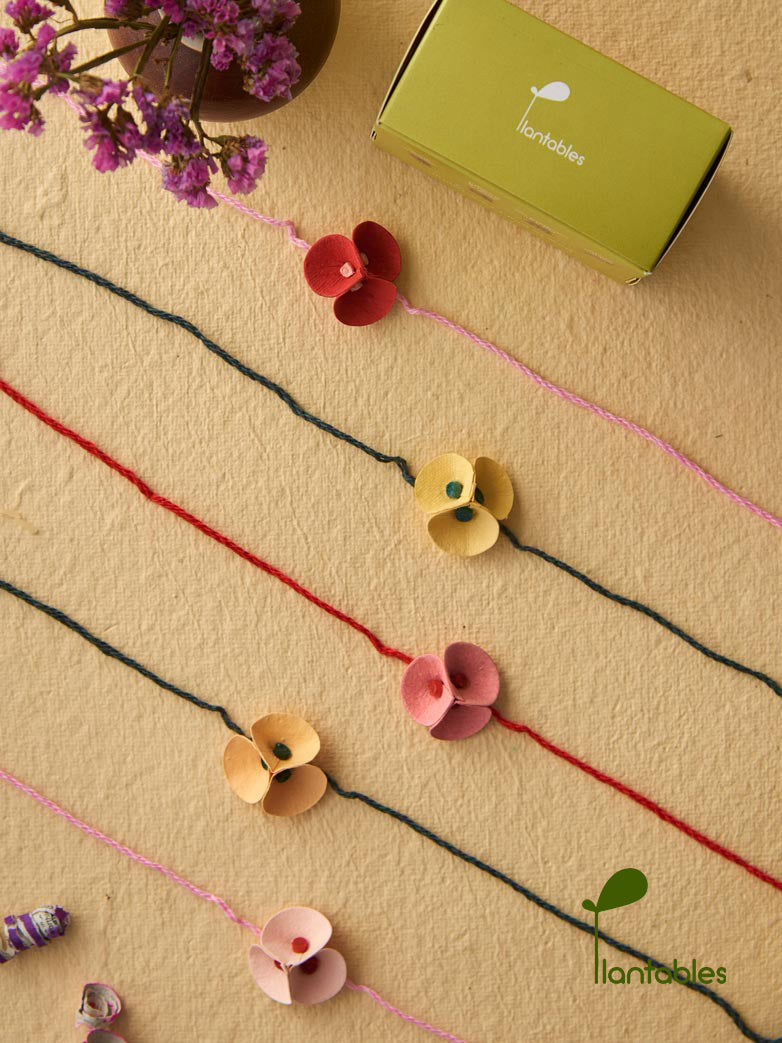 Plantables Pretty Pansy Rakhi