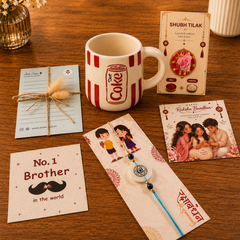 Artecasa Coke Lover Bhai Rakhi Hamper