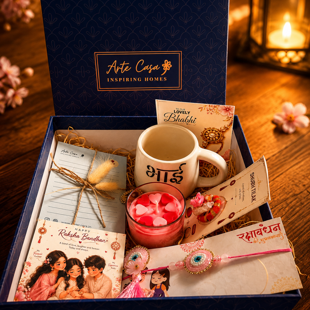 Artecasa Bhai Blessings Candle Hamper
