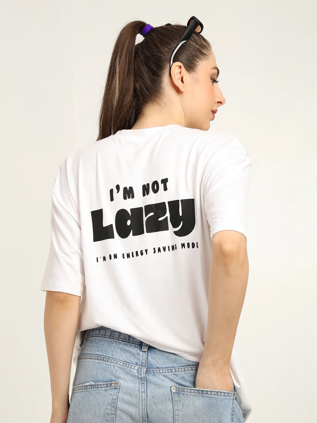 Women Oversized Bamboo T-Shirt – Soft, Breathable & Sustainable