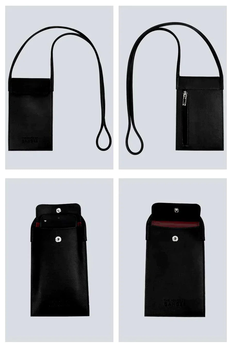 The House of Ganges - Walky Vegan Leather Mobile Sling Bag