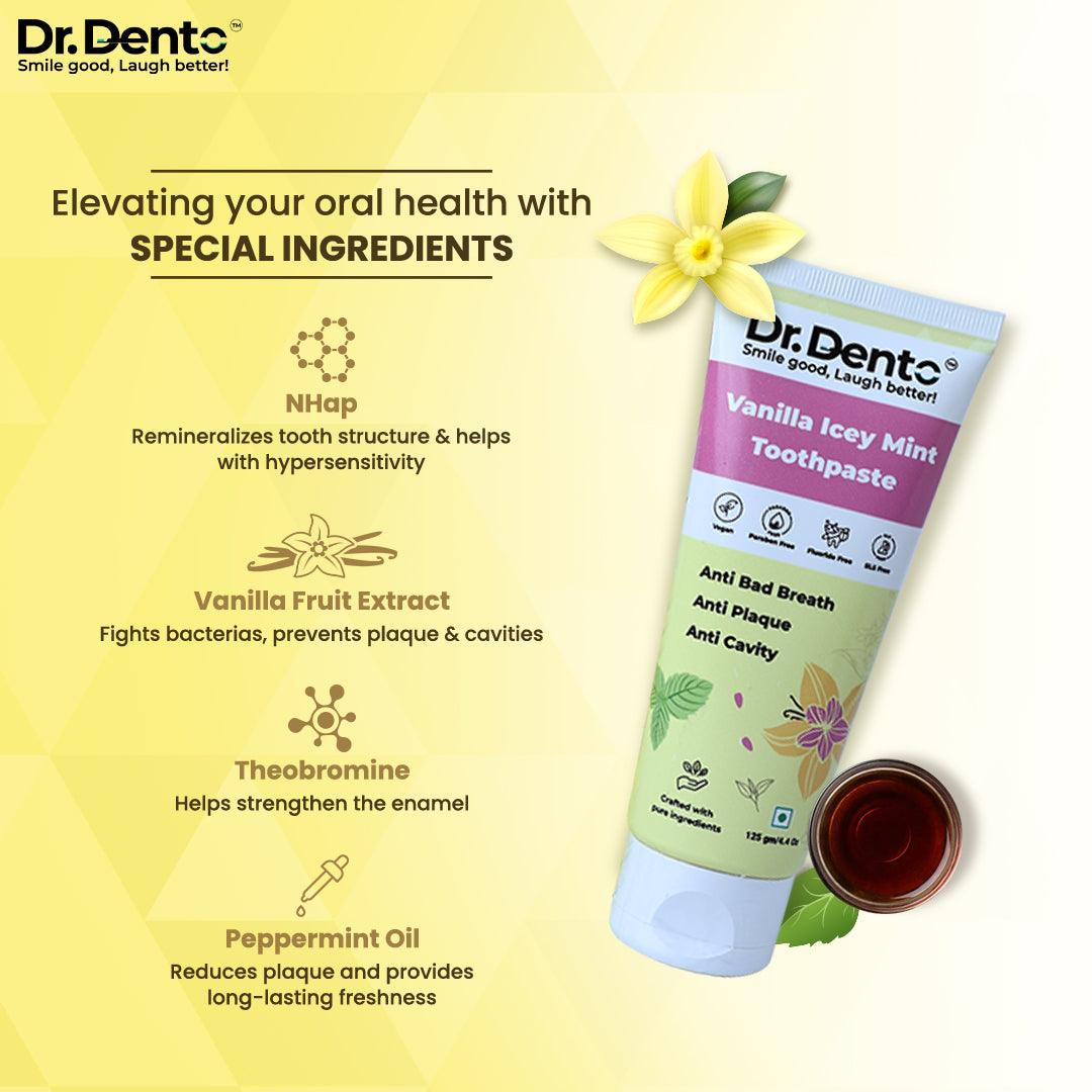 Vanilla Icey Mint Toothpaste(125gm)