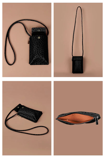 The House of Ganges - Grace Vegan Leather Mobile Sling