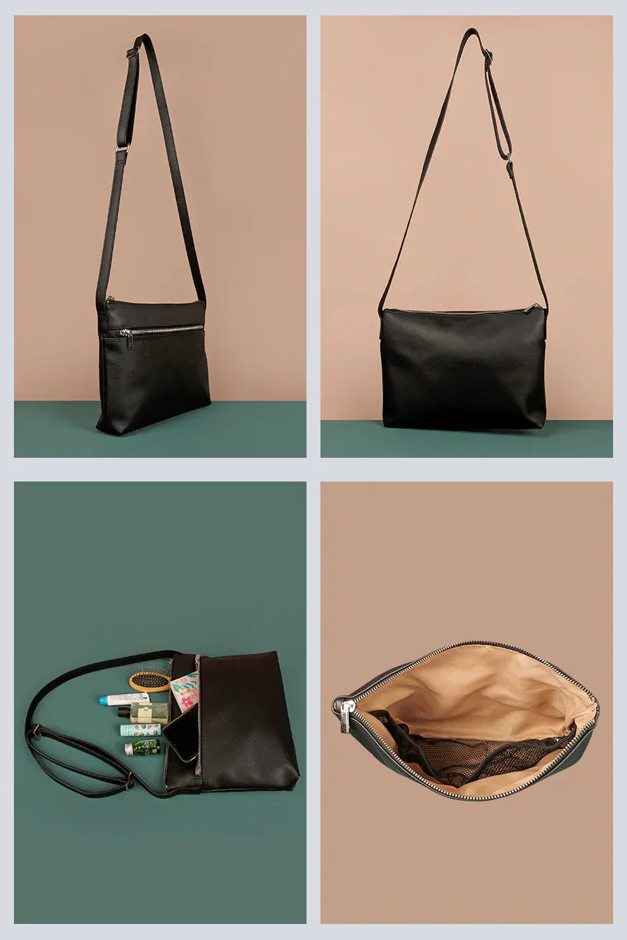 Arthur Men Vegan Leather Crossbody Bag