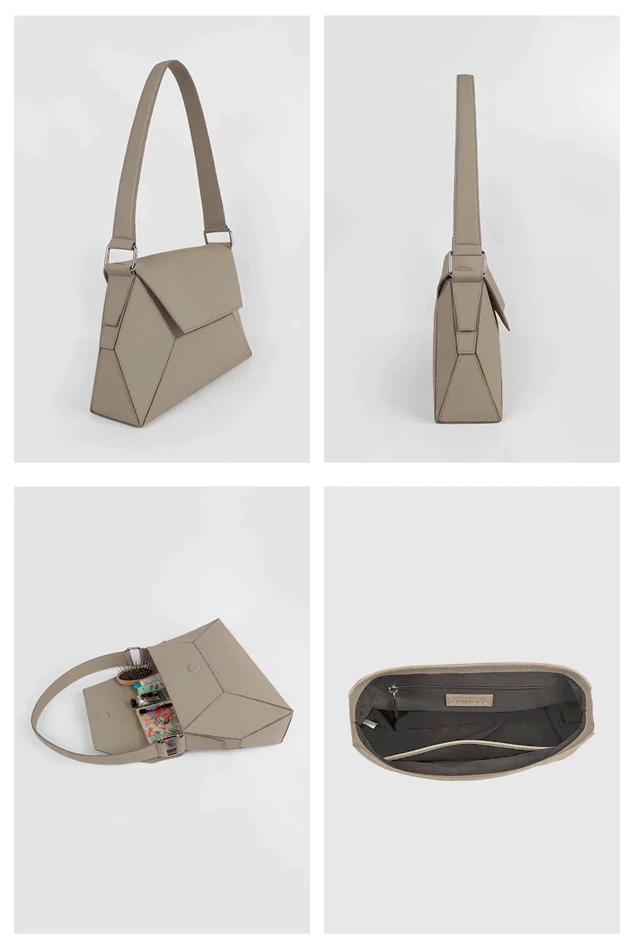 Hazel Vegan Leather Handbag