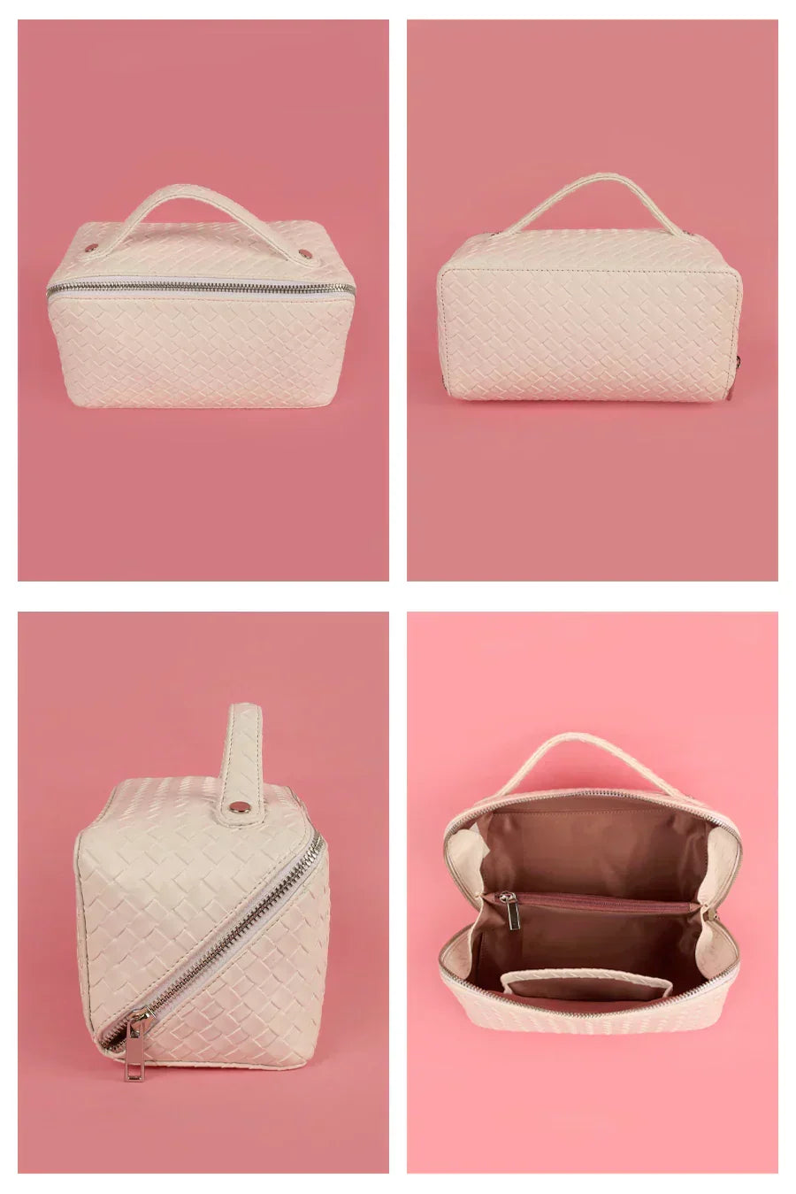 Emi Vegan Leather Toiletry Pouch