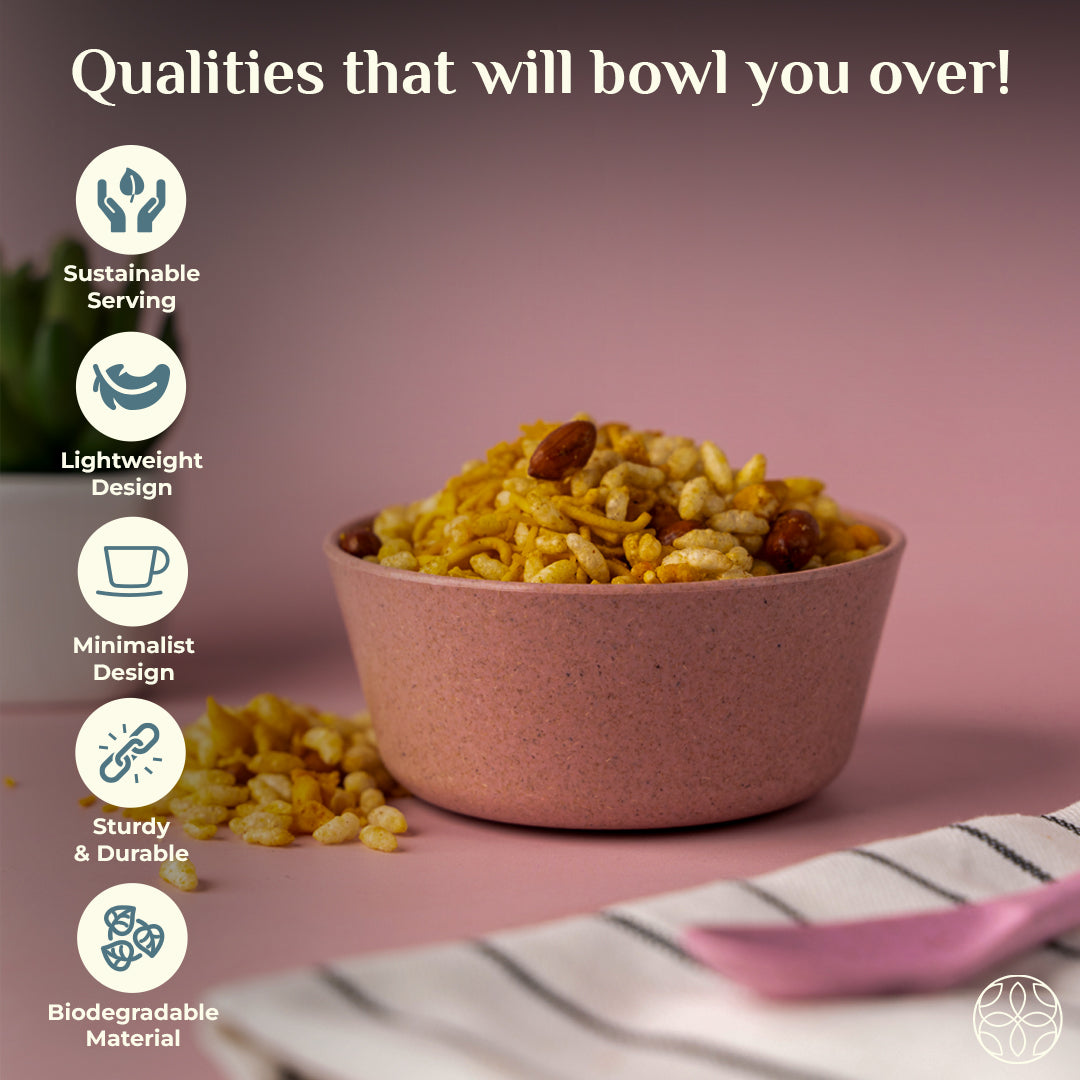 Irida Naturals Rice Husk Curry Bowls