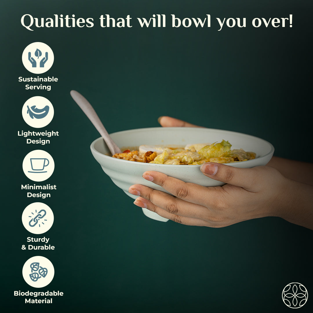 Irida Naturals Wheat Straw Ramen Bowls