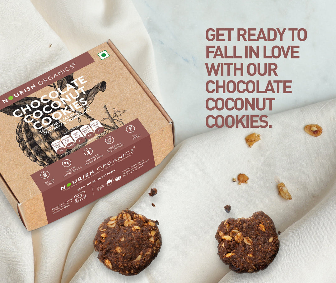NOURISH ORGANICS Chocolate Coconut Cookies
