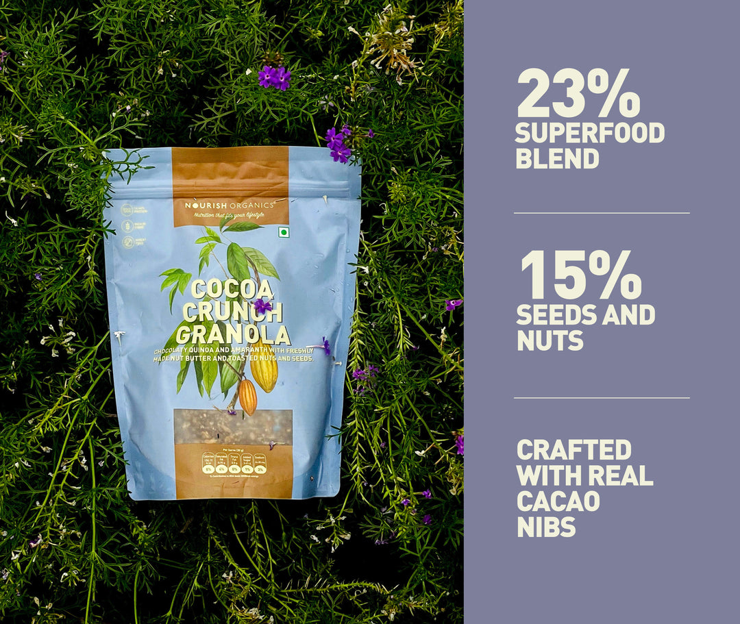 NOURISH ORGANICS Cocoa Crunch Granola