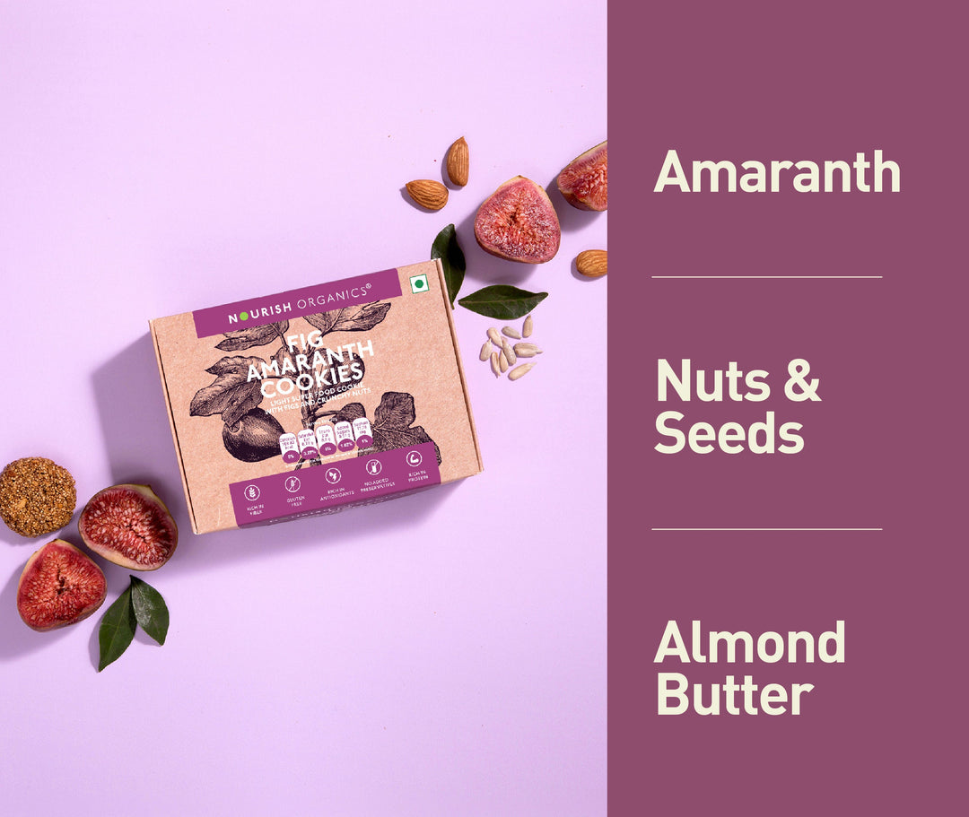 NOURISH ORGANICS Fig Amaranth Cookies