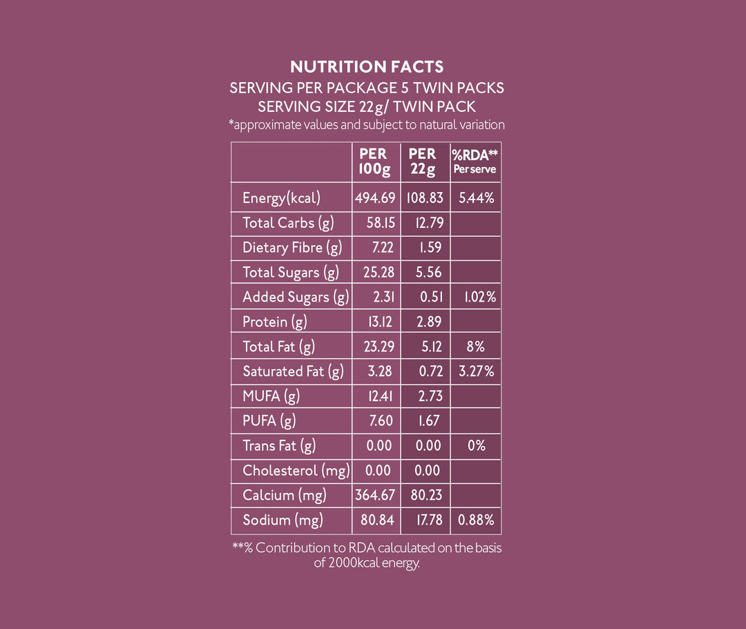 NOURISH ORGANICS Fig Amaranth Cookies