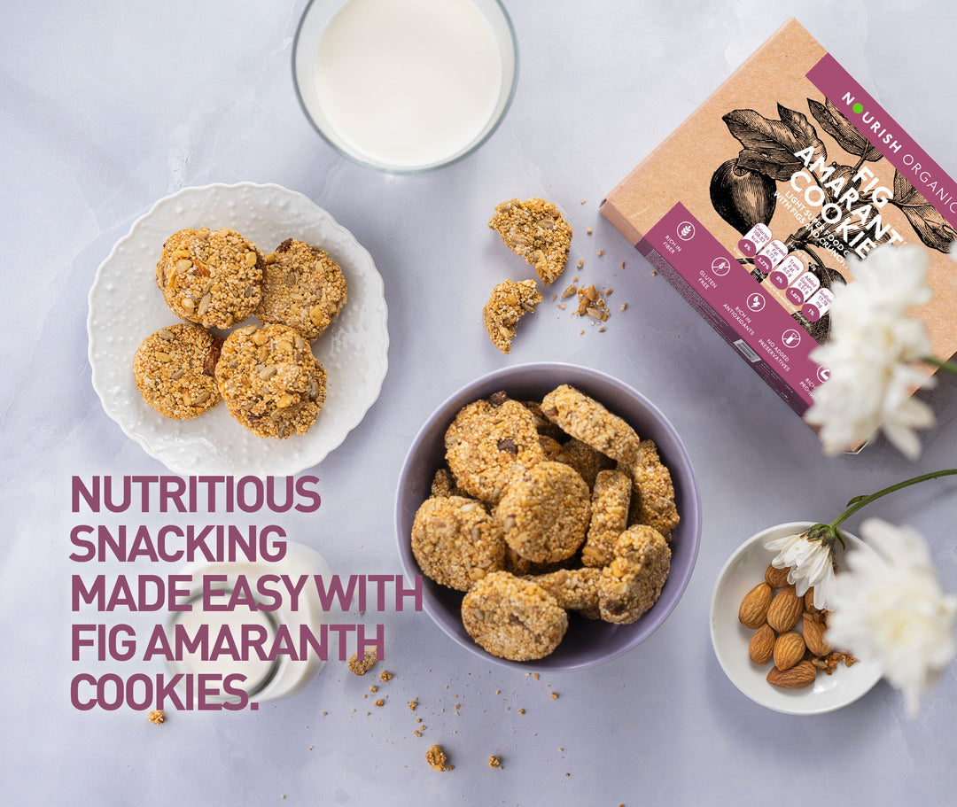 NOURISH ORGANICS Fig Amaranth Cookies