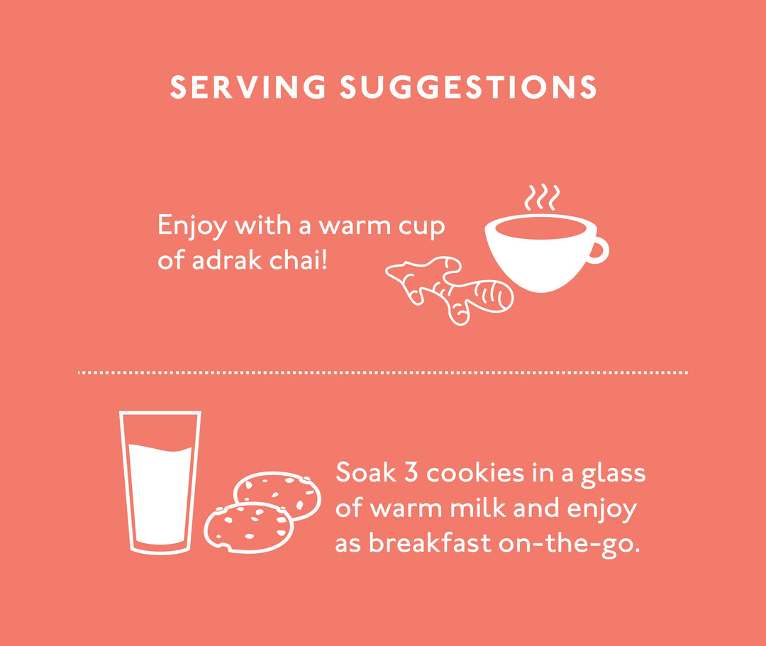 NOURISH ORGANICS Ginger Oats Cookies