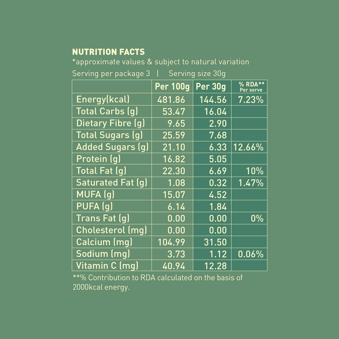 NOURISH ORGANICS Honey Roasted Almonds