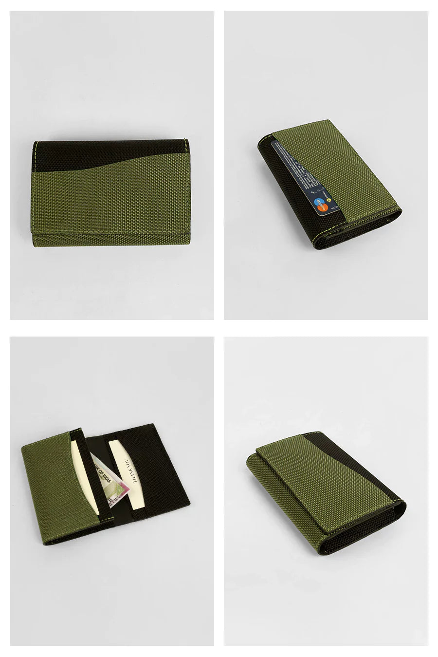 Poly Blend Dual Color Beth Mini Wallet