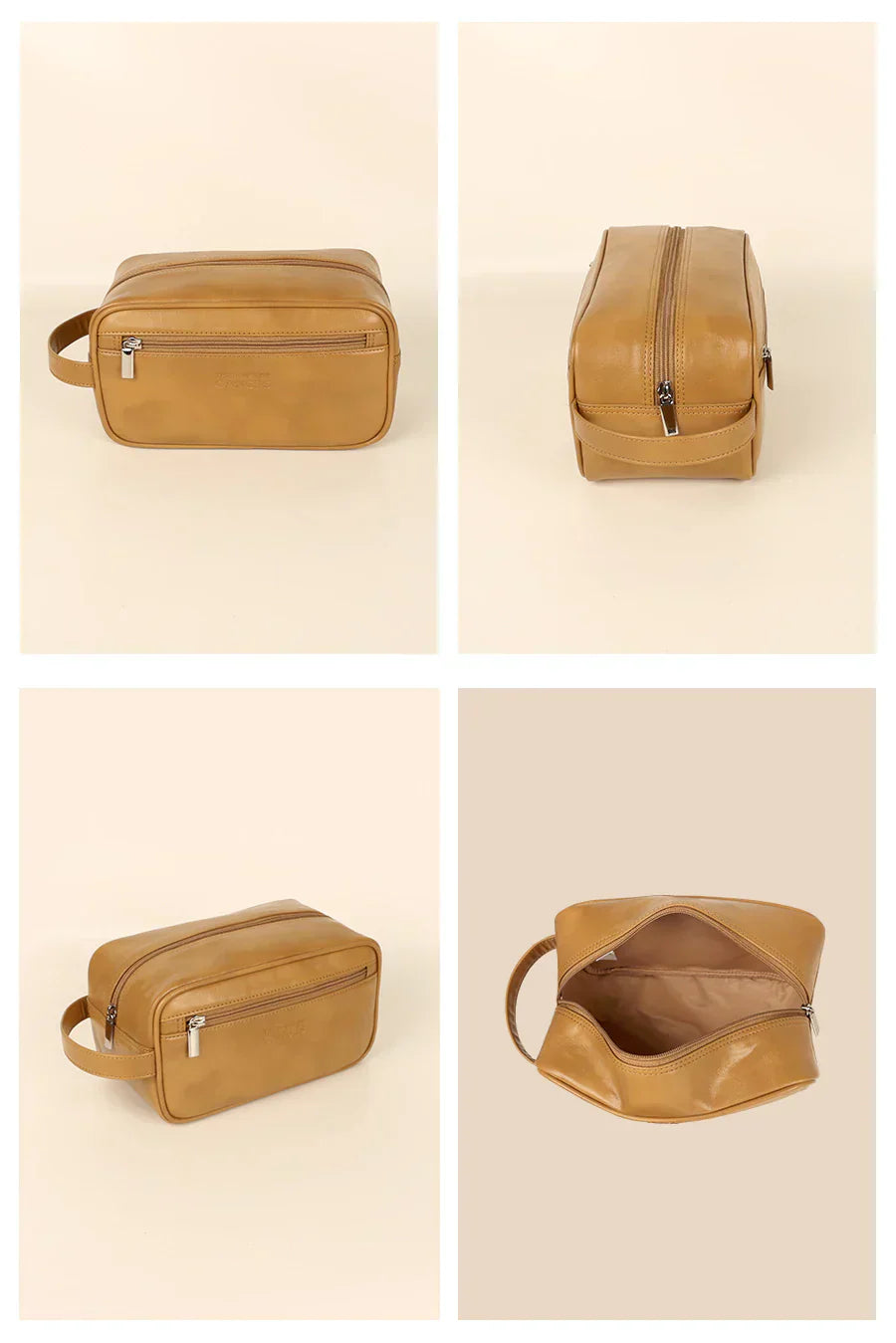 Hurst Vegan Leather Toiletry Bag