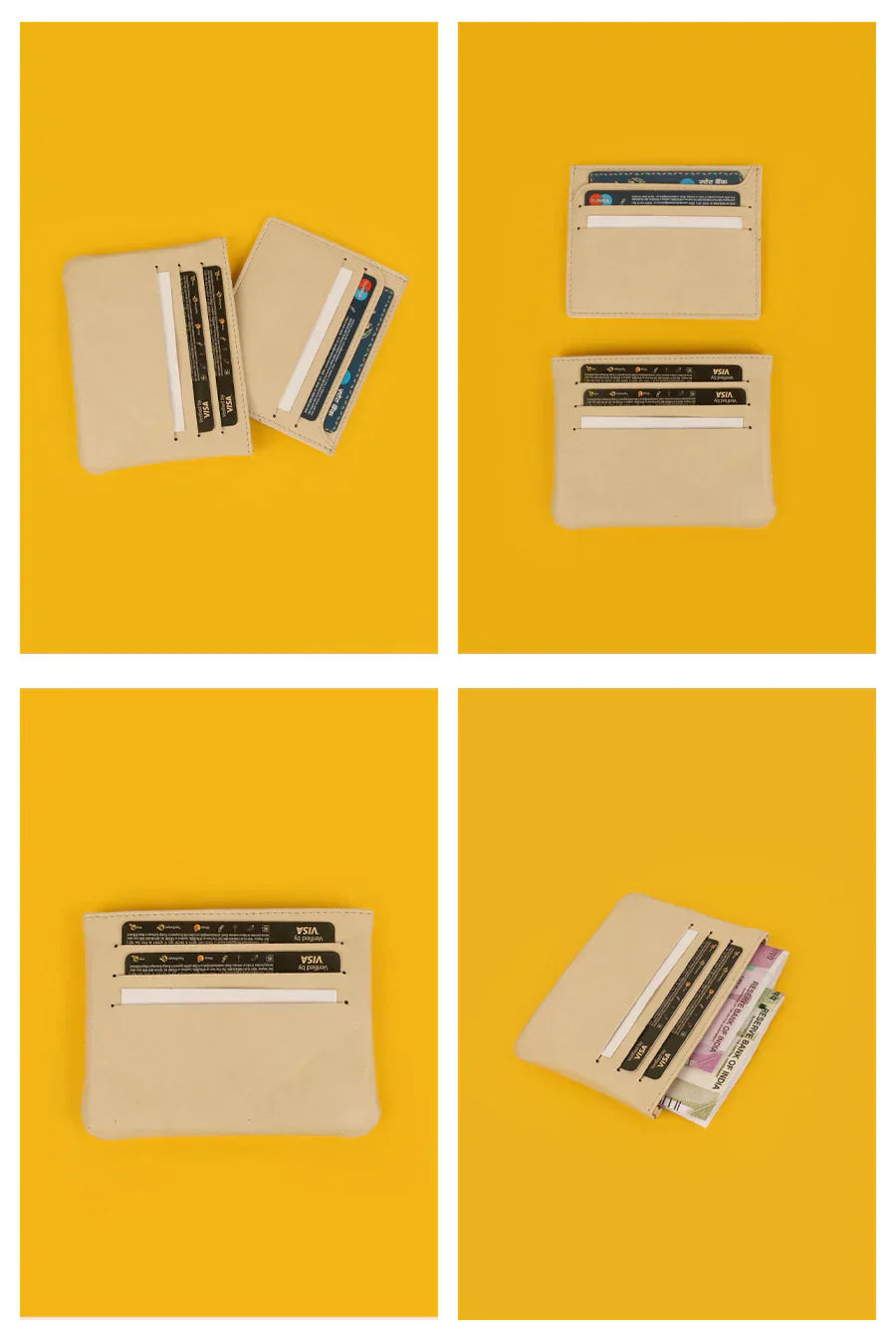 The House Of Ganges Archie Cash and Card Organizer Vegan Leather