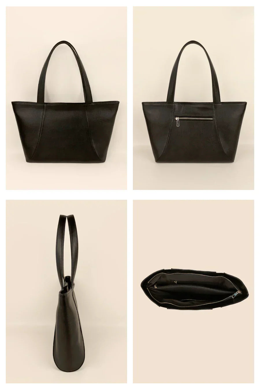 June Vegan Leather Tote Bag