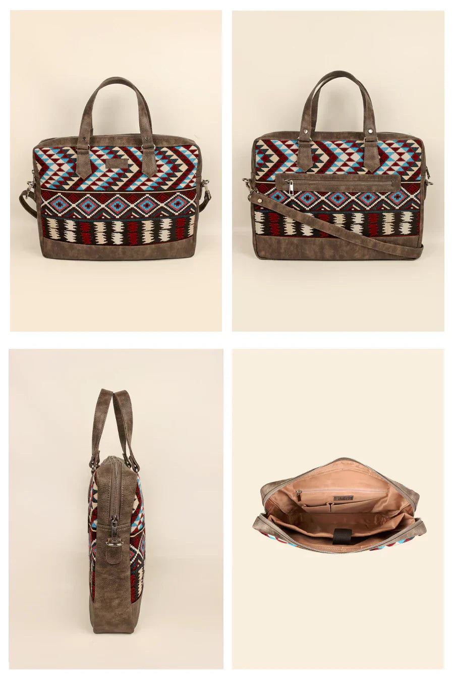 The House Of Gages Ross Handloom 15 Inch Laptop Bag