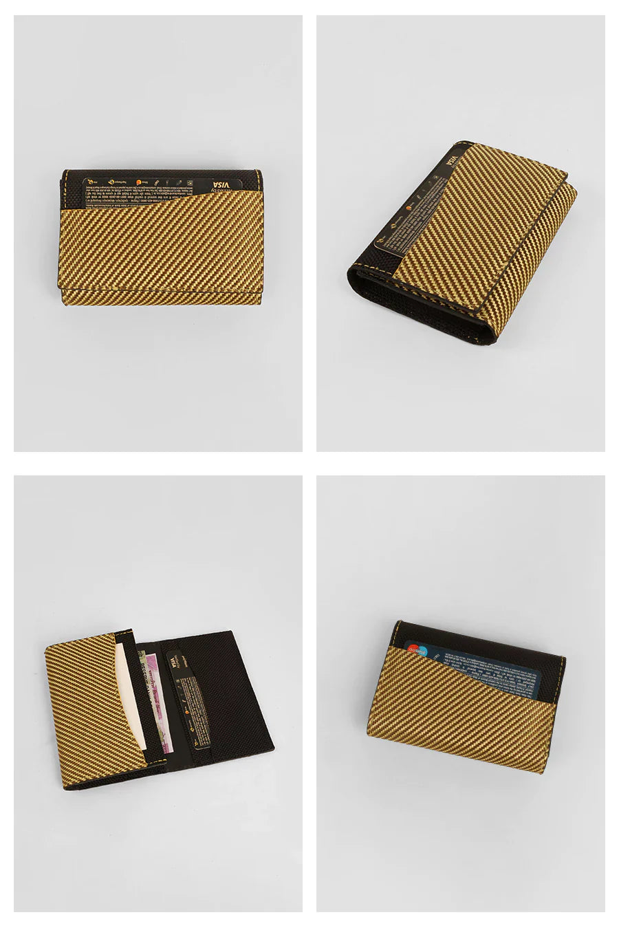Poly Blend Dual Color Beth Mini Wallet