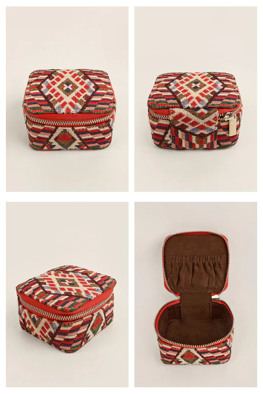 Square Jewellery Case Handloom