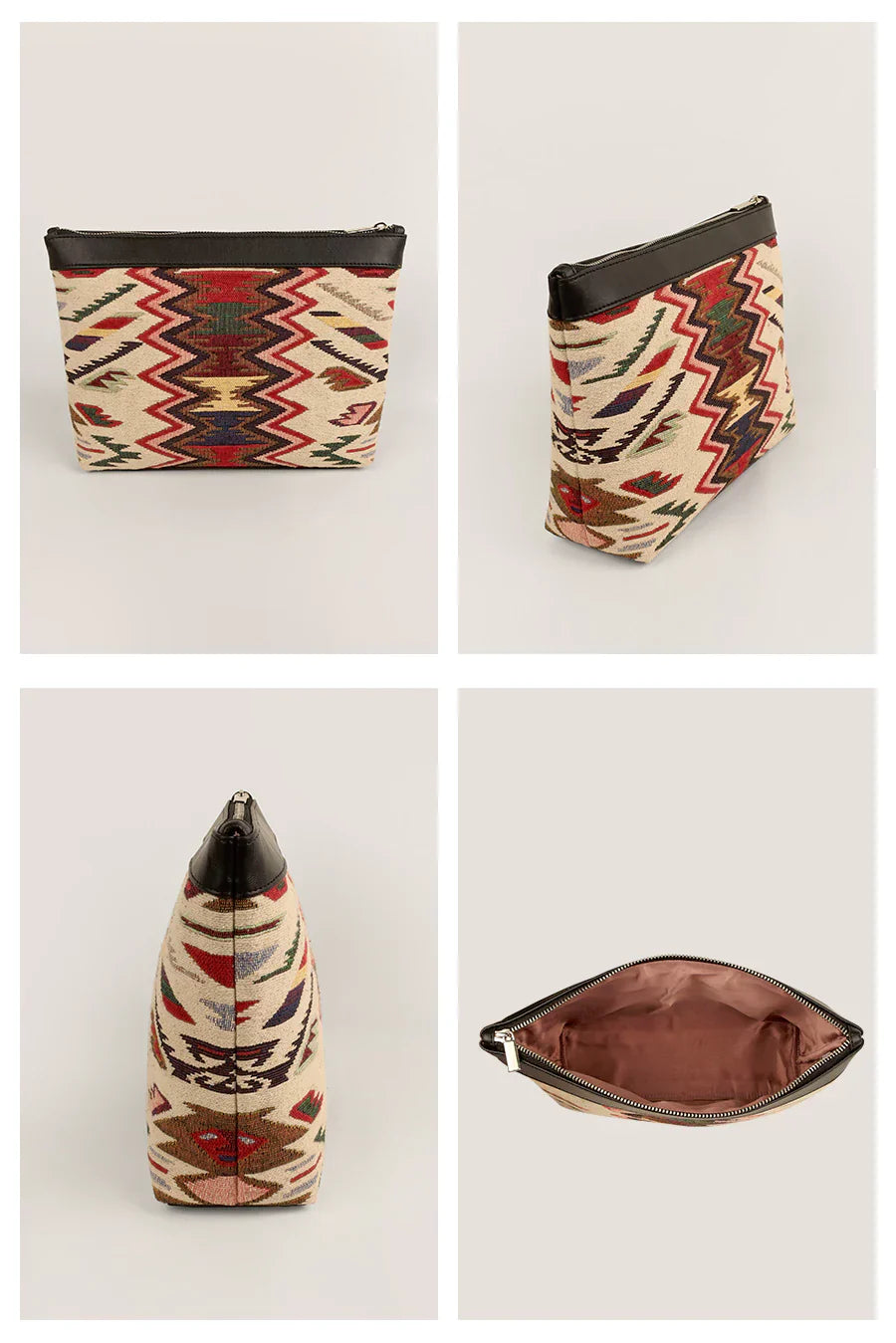 Slindon Medium Handloom Toiletry Pouch