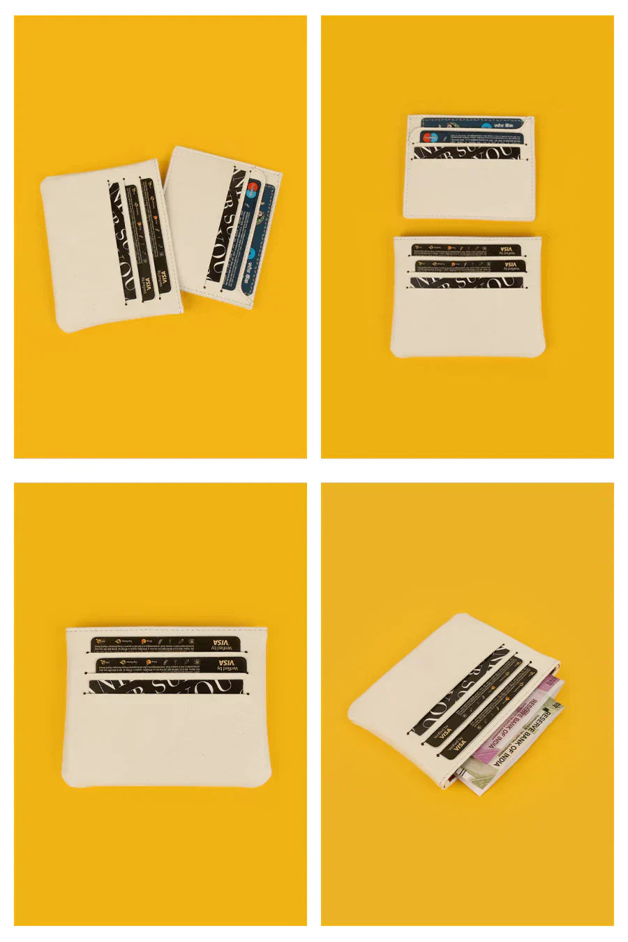 The House Of Ganges Archie Cash and Card Organizer Vegan Leather